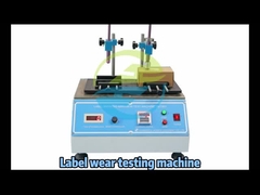 Ετικέτα εξοπλισμού δοκιμής IEC που χαρακτηρίζει τη λειτουργία εξεταστικού εξοπλισμού γδαρσίματος με το χέρι