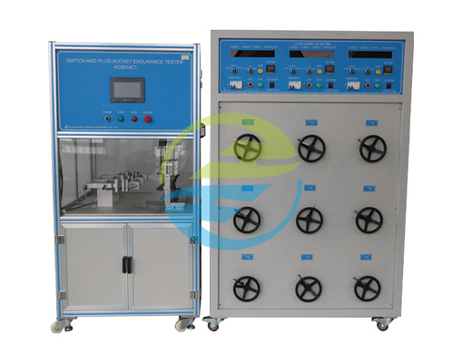 Καλή τιμή Τρία - Τοποθεσία διακόπτης Plug And Socket Test Machine Test Τεστ φόρτωσης για τον δοκιμαστή Plug Socket σε απευθείας σύνδεση