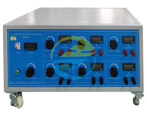 Καλή τιμή Μηχανή κάμψης καλωδίου ισχύος Κουτί φόρτωσης ισχύος 0-40A Έξυπνη δοκιμή φόρτωσης Έξι σταθμοί εξοπλισμός ανίχνευσης κόπωσης καλωδίου σε απευθείας σύνδεση