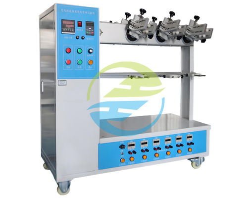 Καλή τιμή EV Charging Connector Cable Tester with 0-60 Times/Min Swing Speed 0-180 Swing Angle and 6 Stations for Tensile Strength and Flex Durability Testing σε απευθείας σύνδεση