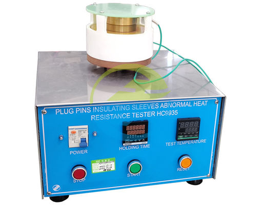 Καλή τιμή Δοκιμαστής πριζών σύμφωνα με το πρότυπο IEC60884 με λειτουργία κουμπιού από ορείχαλκο 20mm και απόσταση 7±0.5mm για δοκιμή μονωτικού περιβλήματος σε απευθείας σύνδεση